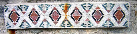 Design Mediterraneo - Mosaici in graniti e marmi policromi a Palla-Palla - Francesco Saverio ALESSIO - San Giovanni in Fiore, aprile 2000